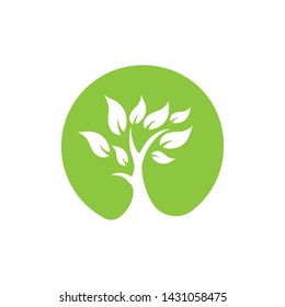 Tree logo template vector illustration