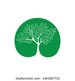 Tree logo template vector illustration
 