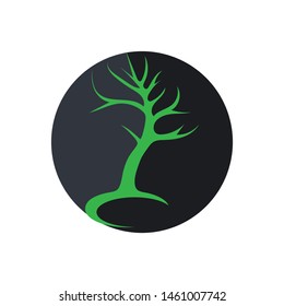 Tree logo template vector illustration
 