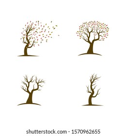 Tree logo template vector illustration