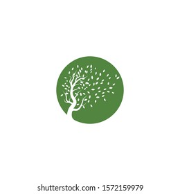Tree logo template vector illustration