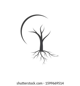 tree logo template vector illustration design