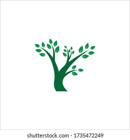 Tree logo template vector illustration