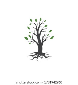 Tree logo template vector illustration