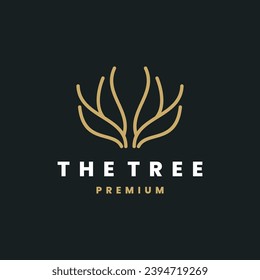 tree logo template vector illustration design