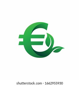 Logotipo de árbol que formaba el símbolo del euro