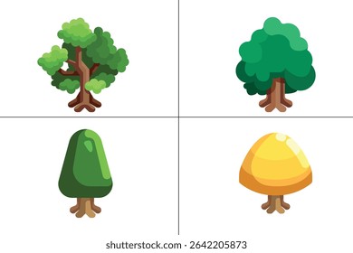 Tree logo vector art- perfect for company logo or branding