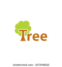 Tree logo vector design template