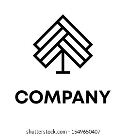 tree logo vector design template sign