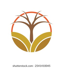 Tree Logo Vector Icon Template Illustration