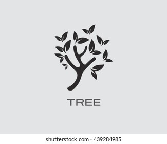 Tree Logo Vector Illustration
