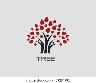 Tree Logo Vector Illustration
