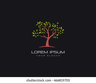 Tree Logo Vector Illustration