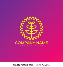 Tree logo vector illustration design