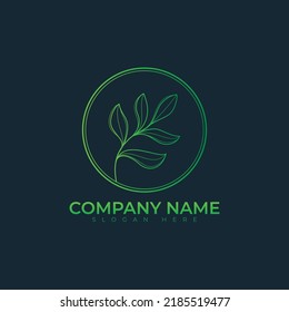 Diseño del vector del logotipo del árbol