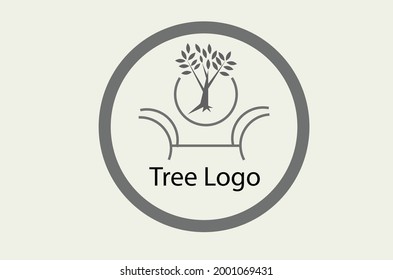 Tree logo vector template design