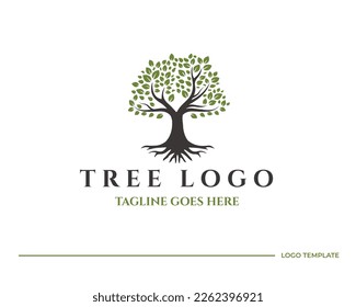 tree logo.modern design.vector illustration concept