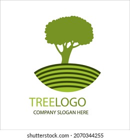 Tree logos plant leaf nature