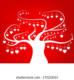 tree of love valentine day 