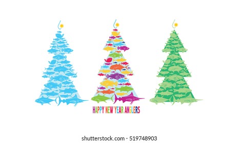 tree with marine fish