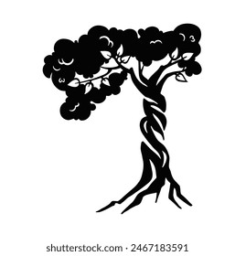 the tree is match if you make for logo, t shirt design and thr other designs.  illustration