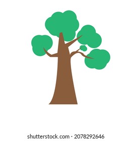 tree minimalist or vector image or tree logo