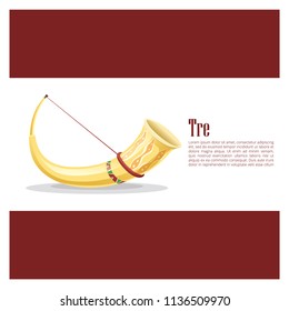 Tree Music Instrument Illustration