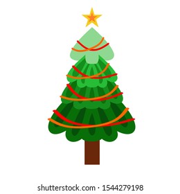 tree natal illustration icon vector