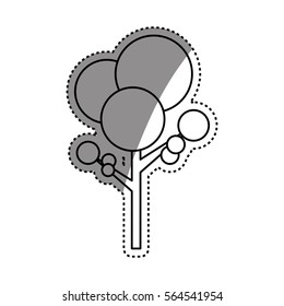 Tree natural ecology icon vector illustration graphic design
