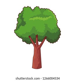 Tree nature cartoon