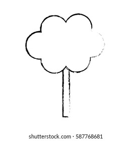 Tree nature ecology icon vector illustration graphic design