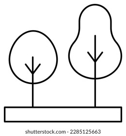tree, nature, environment, plant, green vector