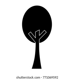 tree nature forest ecology pictogram