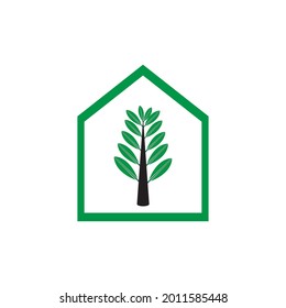 Diseño vectorial de la ilustración de la naturaleza del árbol
