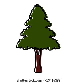 Tree nature isolated