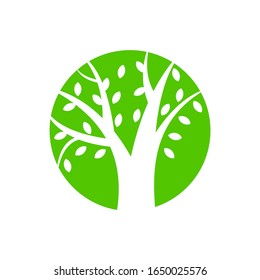 tree and nature logo, icon and illustration