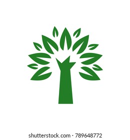 Tree Nature Logo Vector Template Design