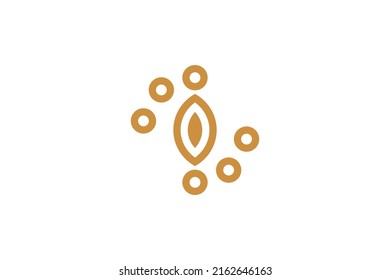 Tree Nature Monoline Logo Vector