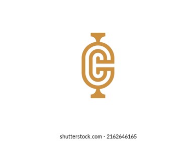 Tree Nature Monoline Logo Vector