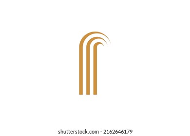 Tree Nature Monoline Logo Vector
