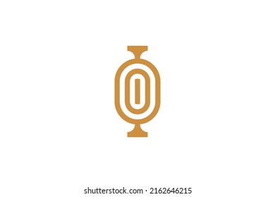Tree Nature Monoline Logo Vector