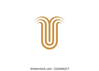 Tree Nature Monoline Logo Vector