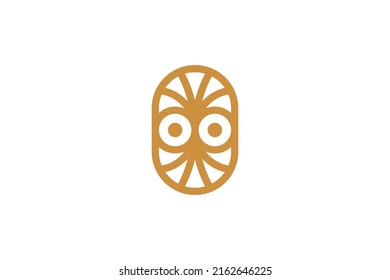 Tree Nature Monoline Logo Vector