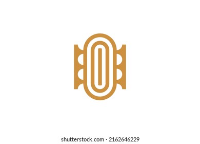 Tree Nature Monoline Logo Vector