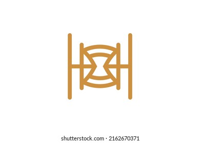 Tree Nature Monoline Logo Vector