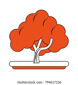 Tree nature symbol