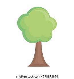 Tree Nature Symbol Cartoon Stock Vector (Royalty Free) 790973974 ...