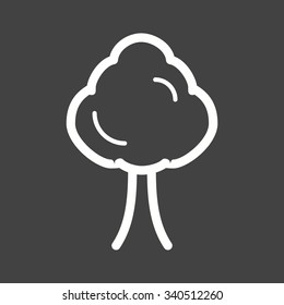 Tree, nature, trees icon vector image.Can also be used for hotel and restaurant. Suitable for mobile apps, web apps and print media.