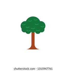 Tree nature yard icon. Element of color African safari icon. Premium quality graphic design icon. Signs and symbols collection icon for websites, web design