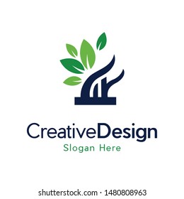 Tree Oak Creative Naturally Vector Logo
